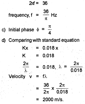 Plus One Physics Chapter Wise Previous Questions Chapter 15 Waves 8