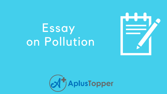 essay writing on pollution 150 words