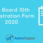 UP Board 10th Registration Form 2020