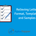 Relieving Letter Format, Templates and Samples