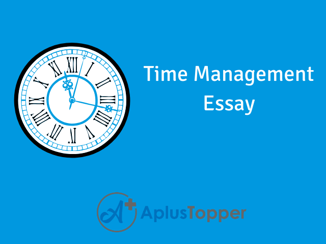 time management essay samples