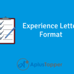 Experience Letter Format