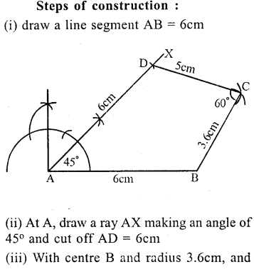 ML Aggarwal Class 9 Solutions for ICSE Maths Chapter 13 Rectilinear Figures 13.2 Q1.1