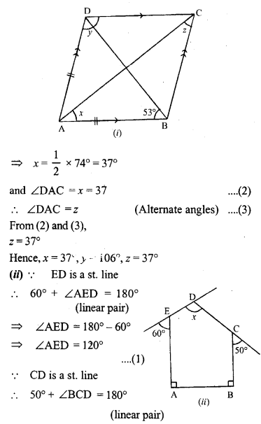 ML Aggarwal Class 9 Solutions for ICSE Maths Chapter 13 Rectilinear Figures 5.3