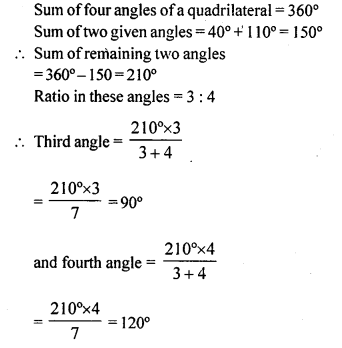 ML Aggarwal Class 9 Solutions for ICSE Maths Chapter 13 Rectilinear Figures Q1.1