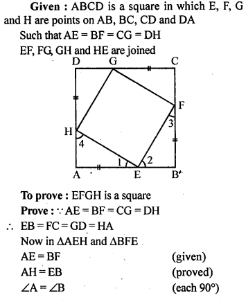 ML Aggarwal Class 9 Solutions for ICSE Maths Chapter 13 Rectilinear Figures Q21.1