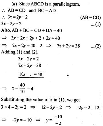 ML Aggarwal Class 9 Solutions for ICSE Maths Chapter 13 Rectilinear Figures Q5.2