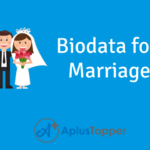 Biodata for Marriage
