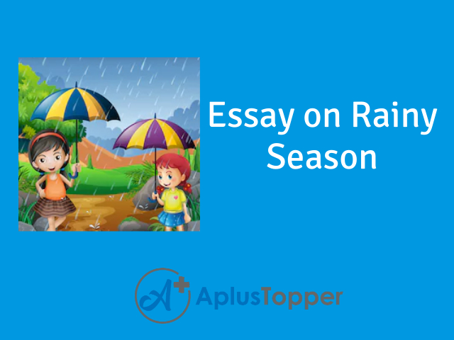 rainy day essay