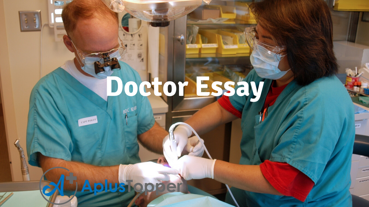 medical doctor essay