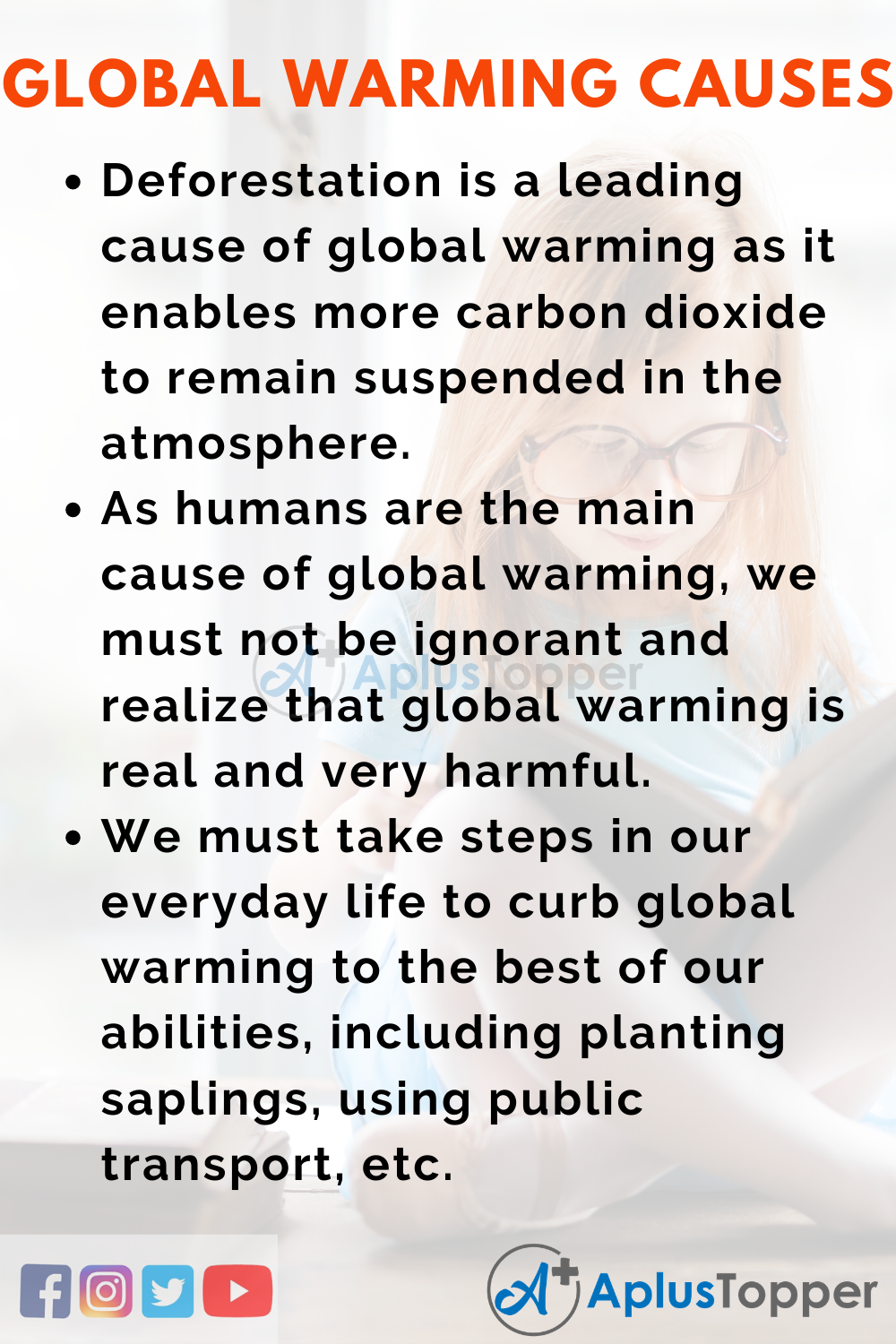 Essay About Causes of Global Warming