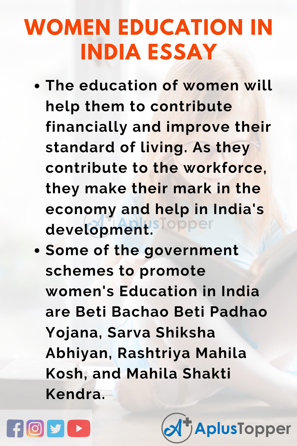 Essay About Women Education in India