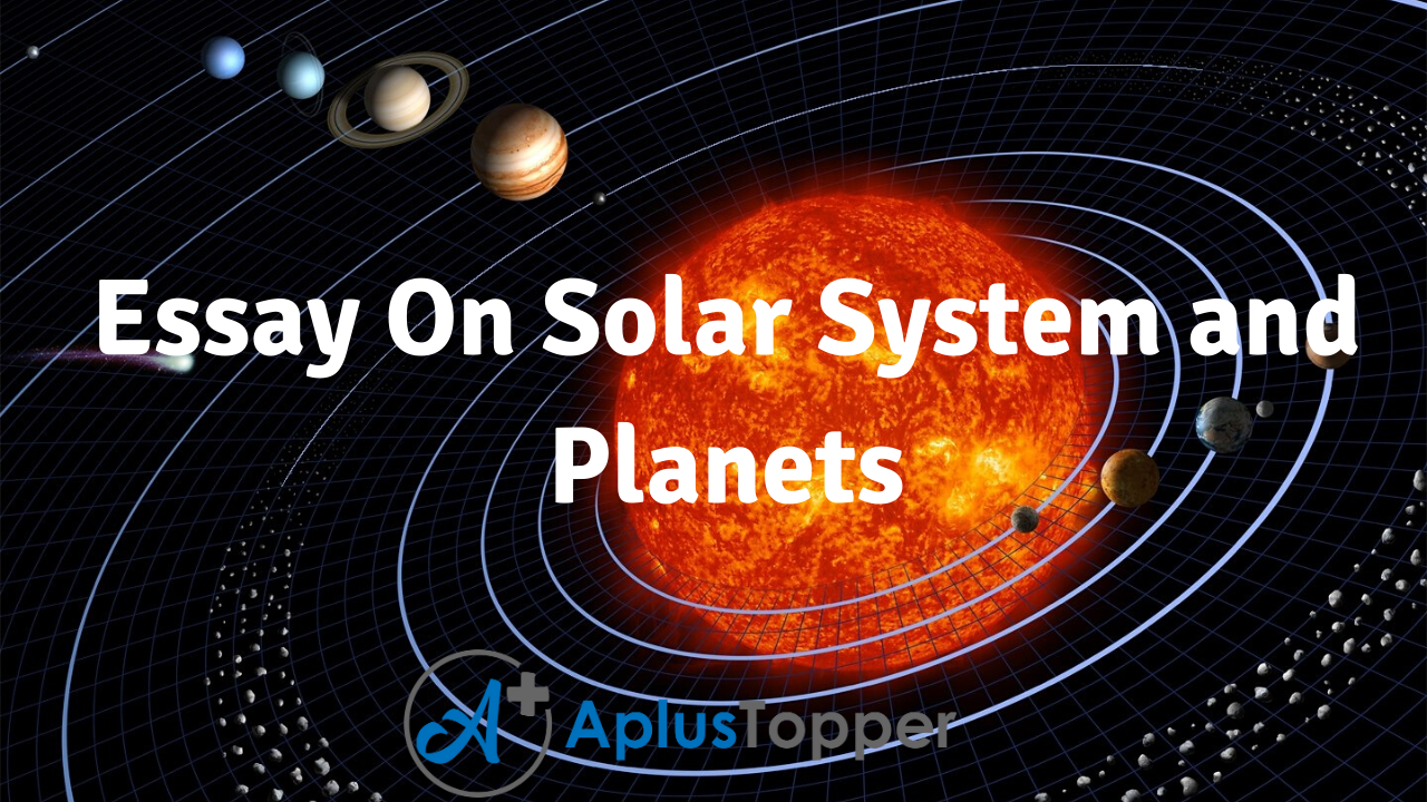 solar system and essay