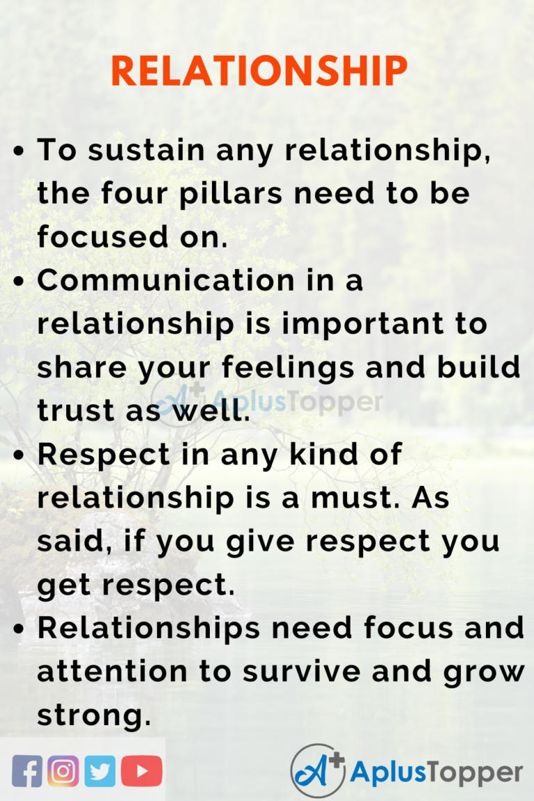 speech on healthy relationship