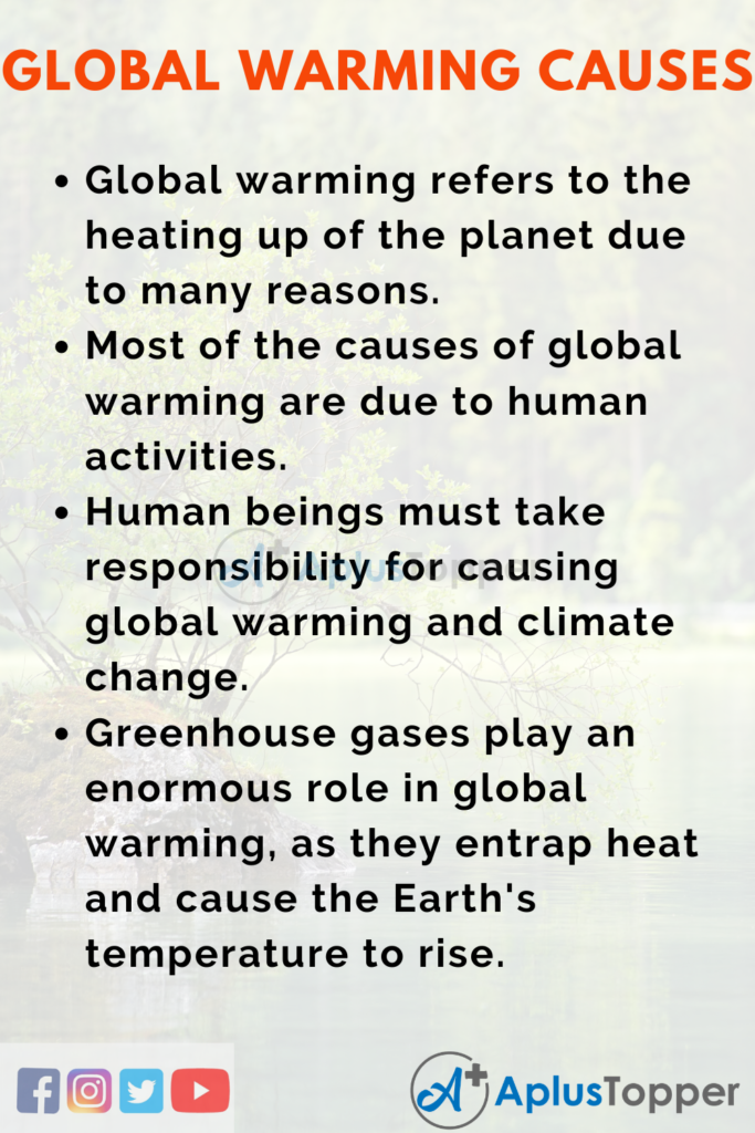 essay on effects of climate change and global warming