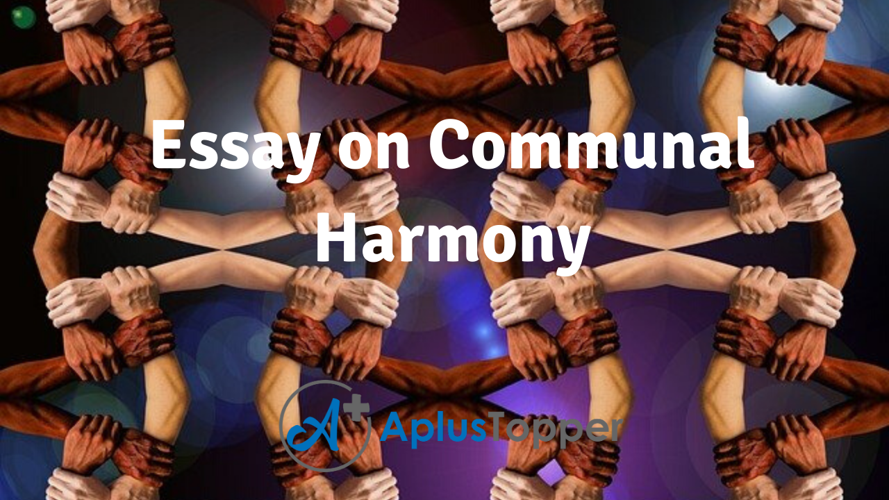 harmony in society essay