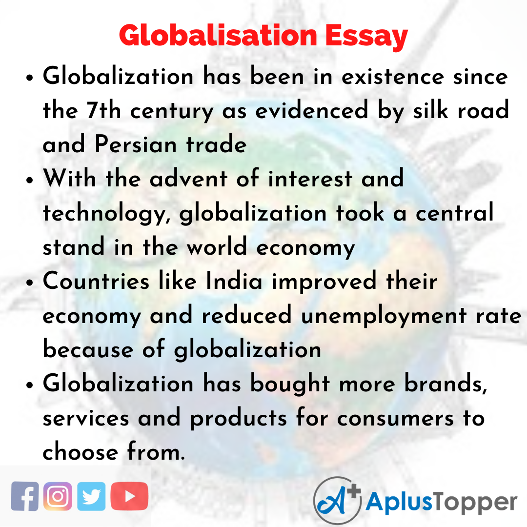 globalization paper topics