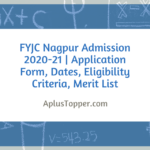 FYJC Nagpur Admission 2020