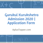 Gurukul Kurukshetra Admission 2020