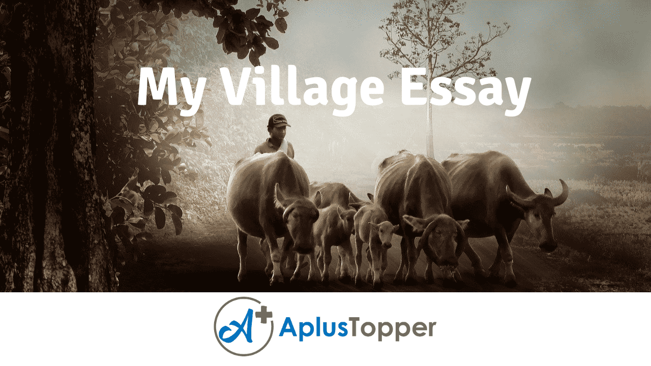 My Village Essay | Essay on My Village for Students and Children in ...