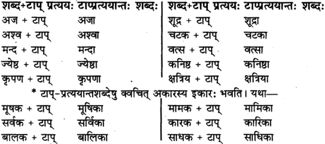 Pratyay in Sanskrit 11