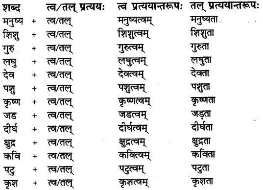 Pratyay in Sanskrit 8