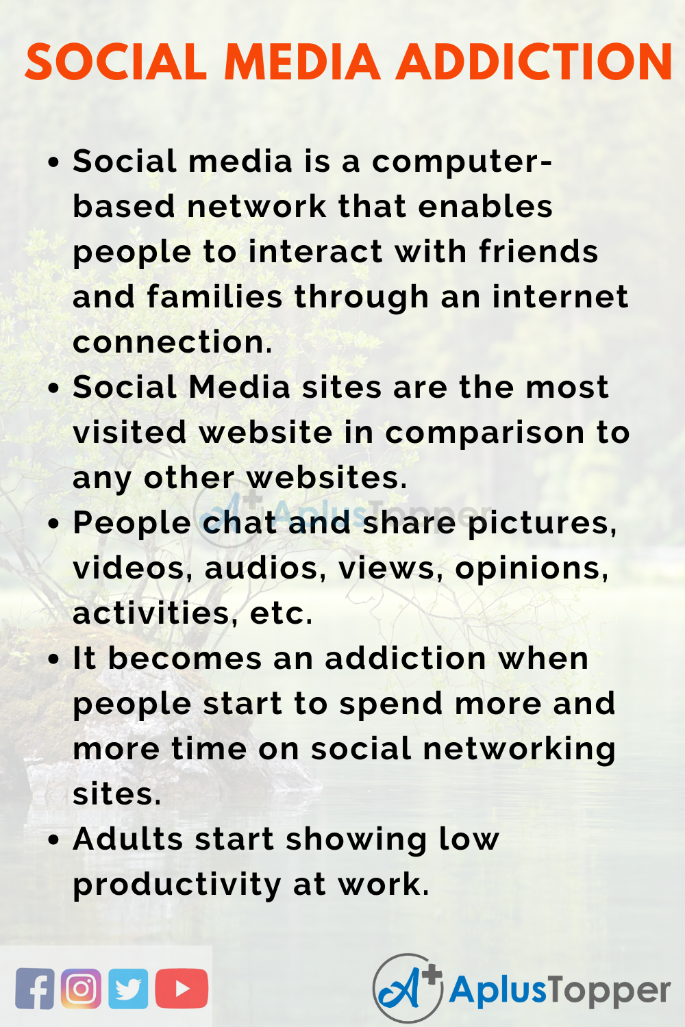social media topics to write about