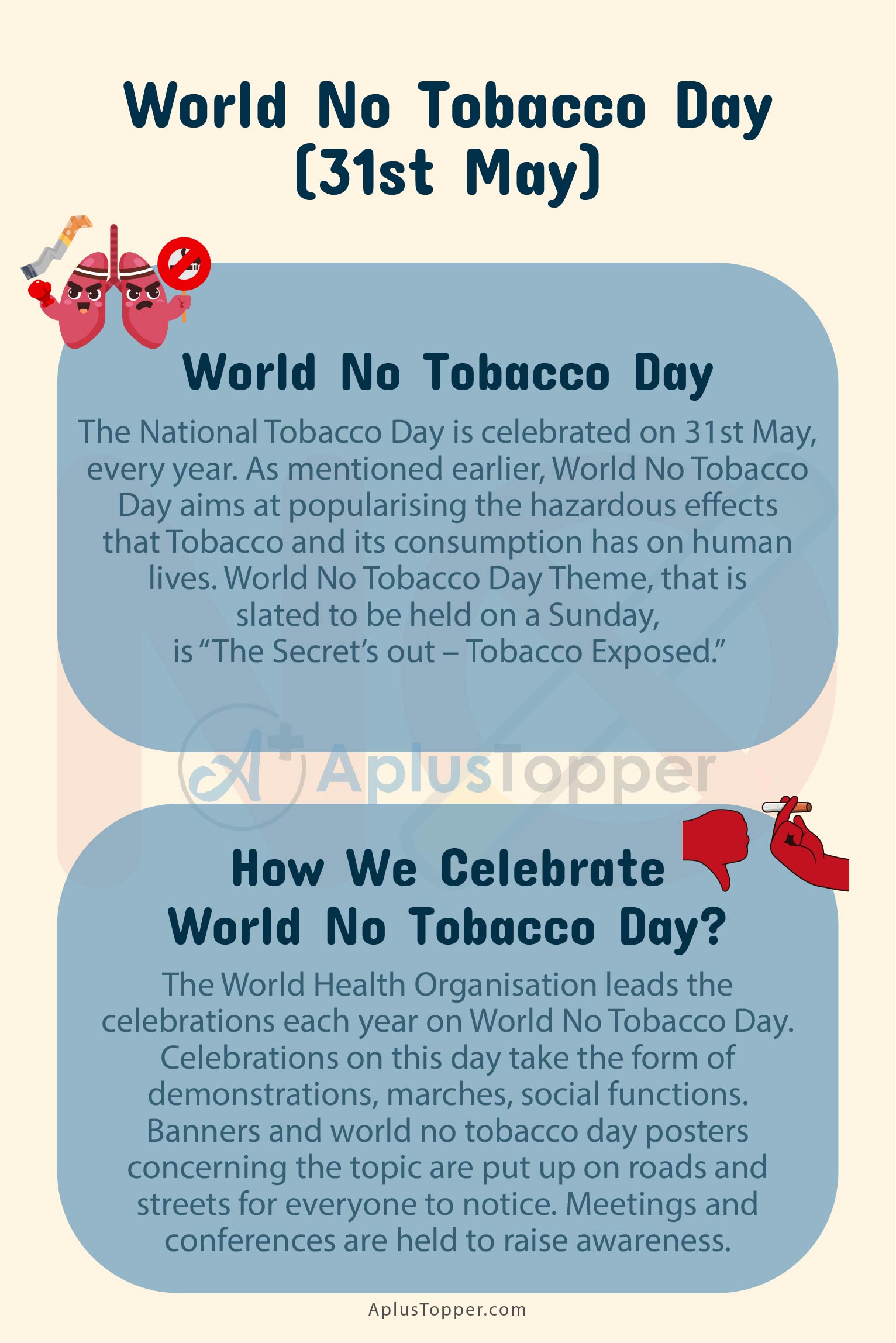 anti tobacco day essay in english