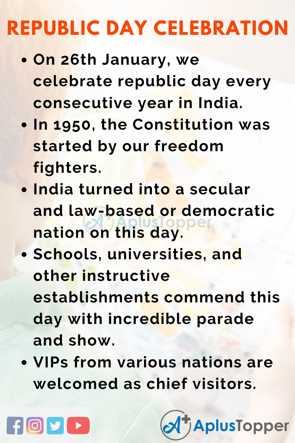 Republic Day Essay In English 10 Lines