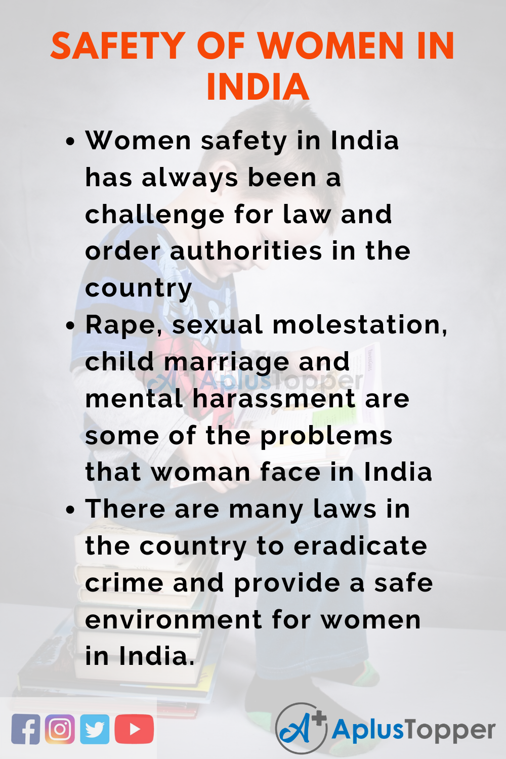 10 Lines on Safety of Women in India for Kids