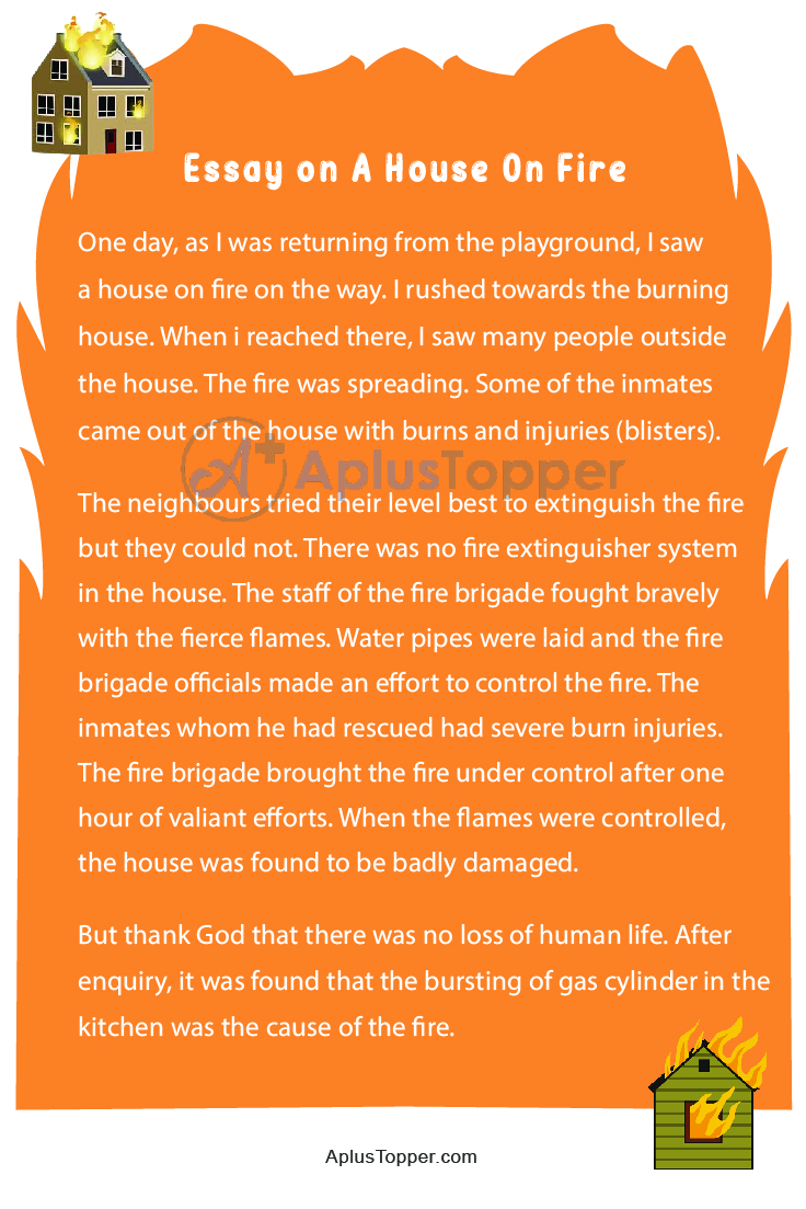 A House On Fire Essay