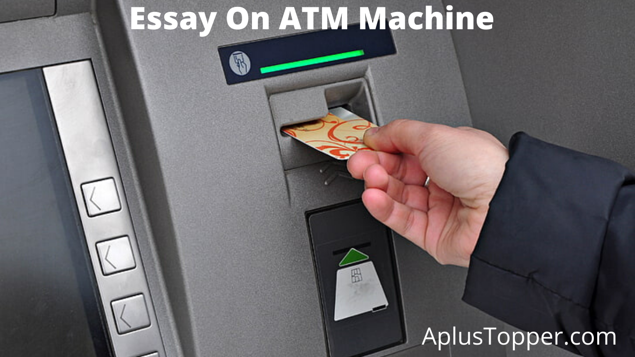 write a short note on atm