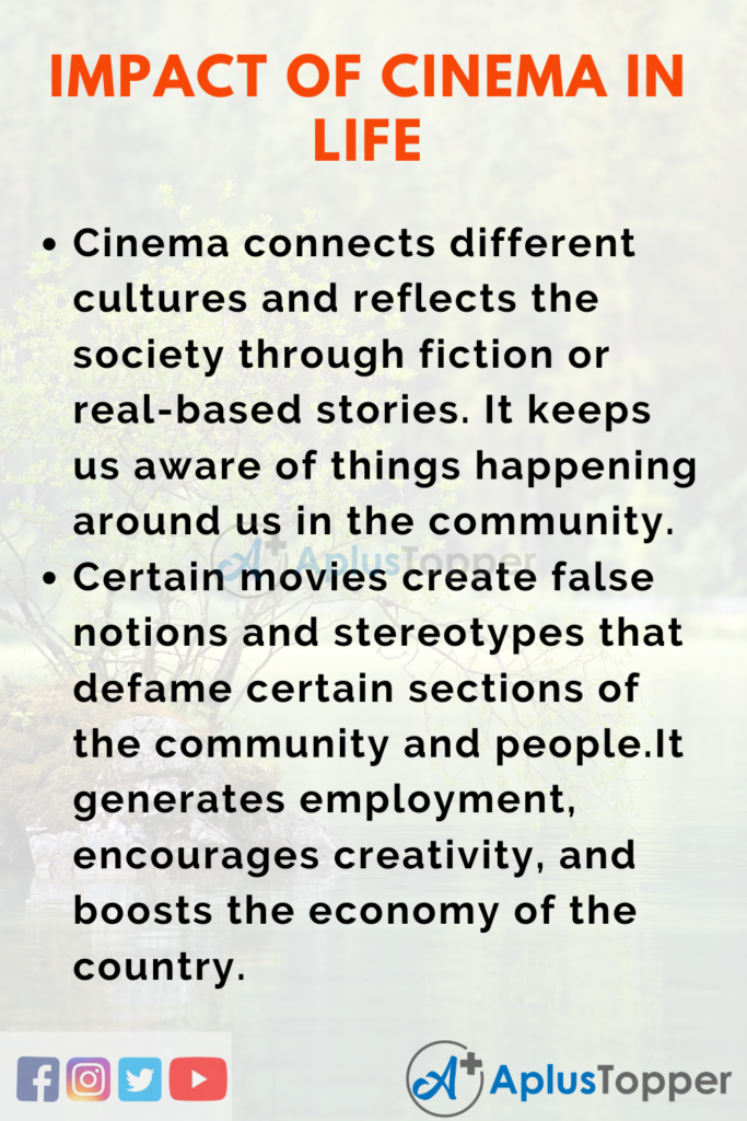 essay on development of cinema