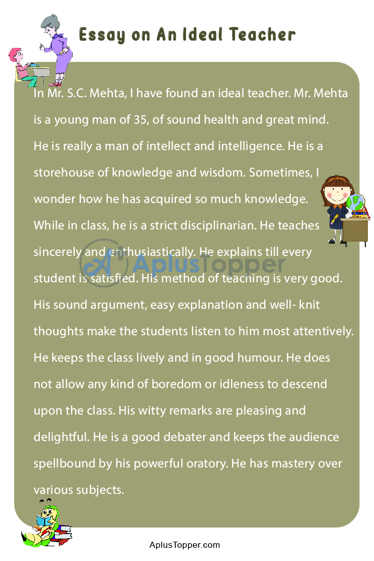 speech about a good teacher