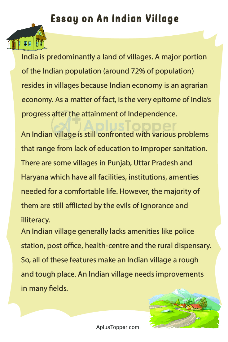 Essay on An Indian Village