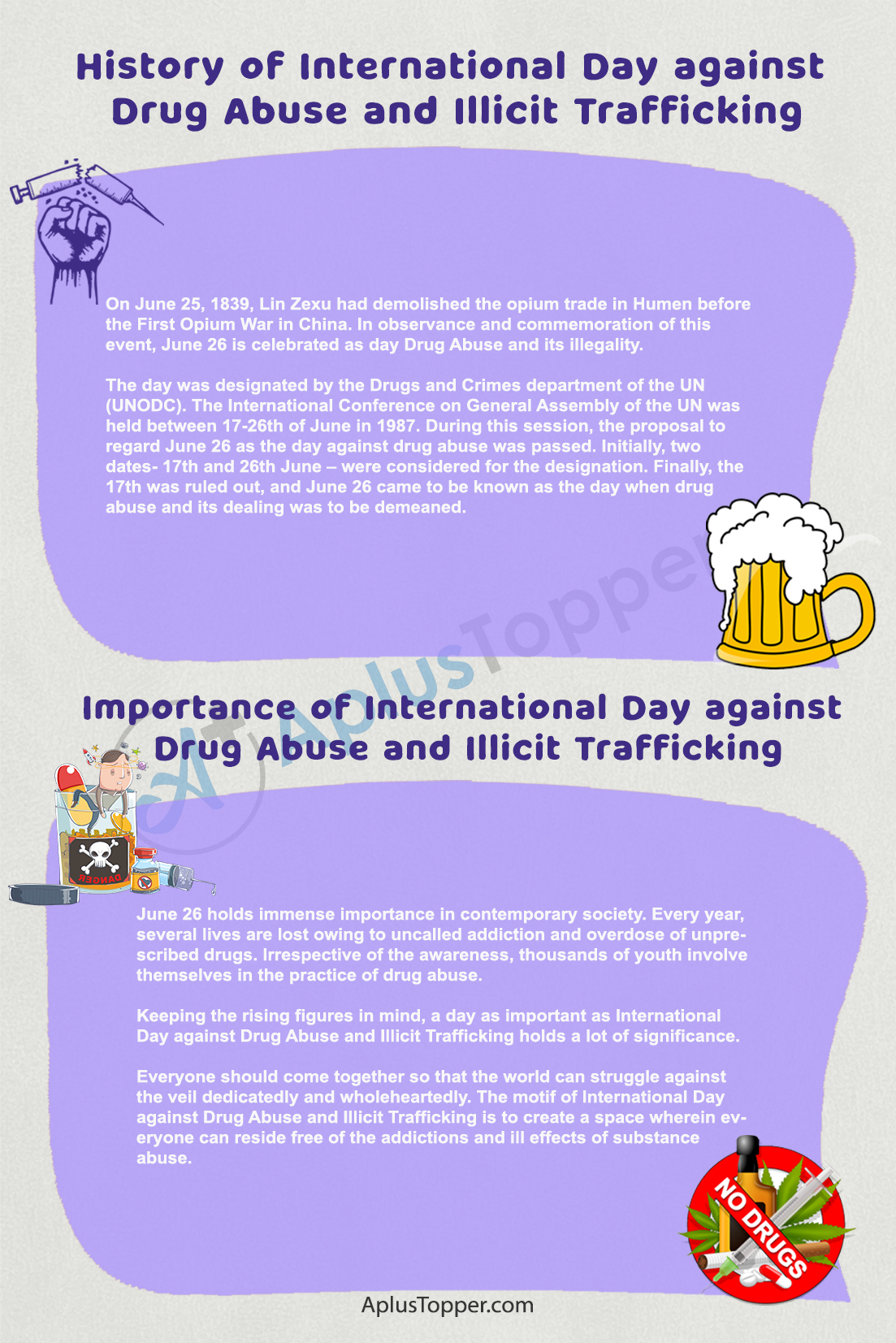 International Day against Drug Abuse 2