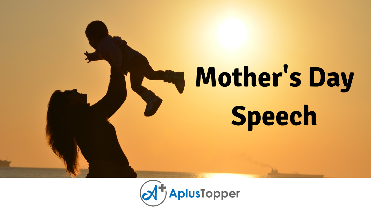 write speech on mother