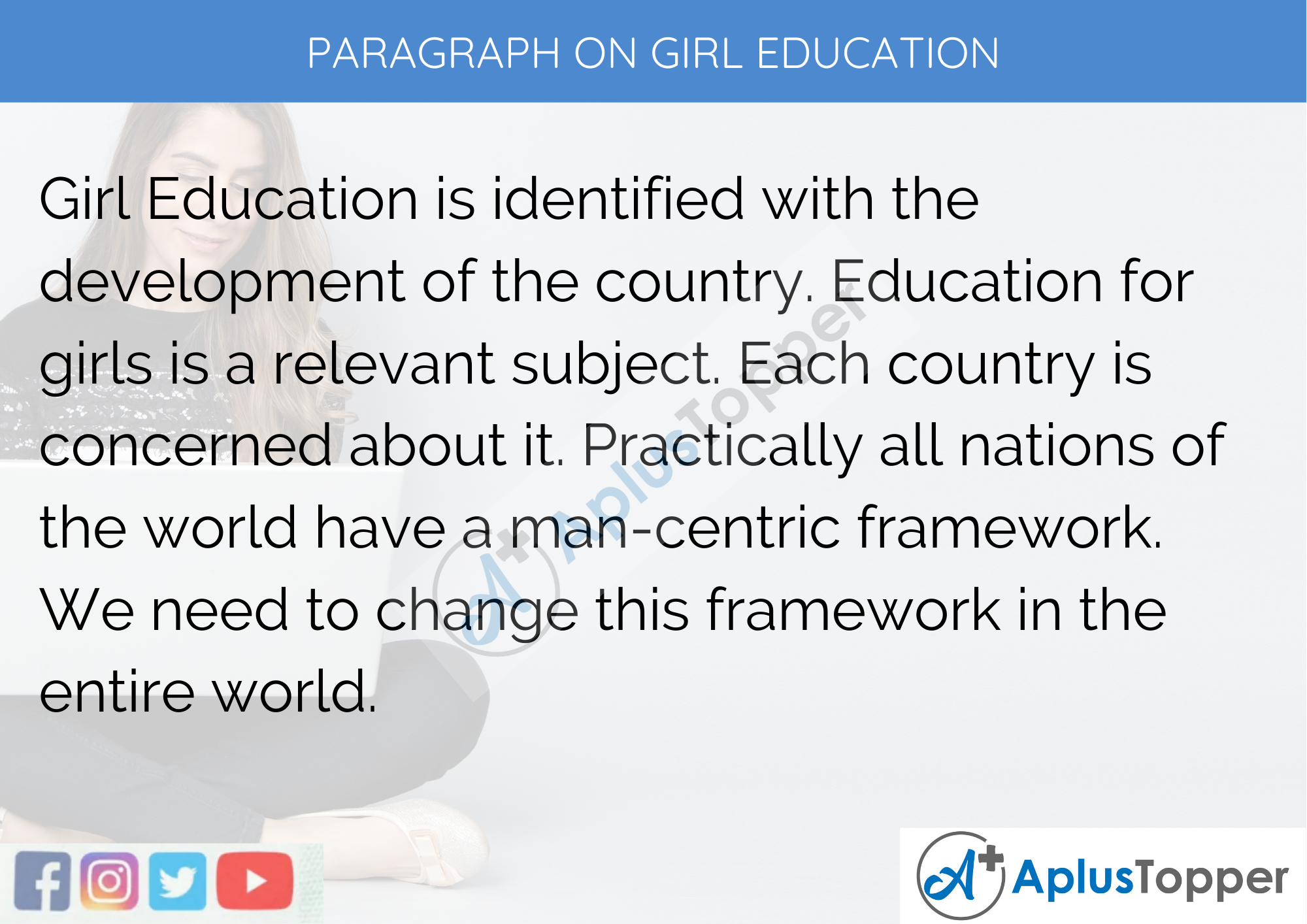 Paragraph On Girl Education for kids