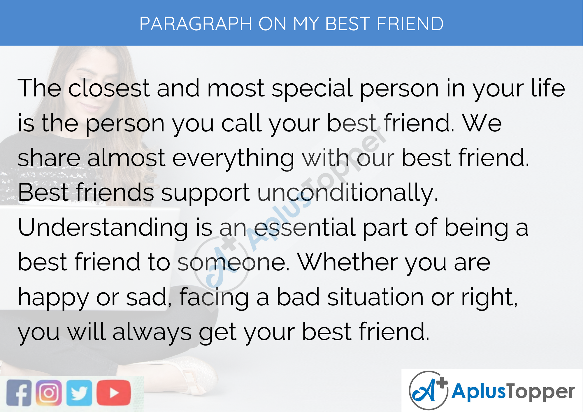 description of a friend