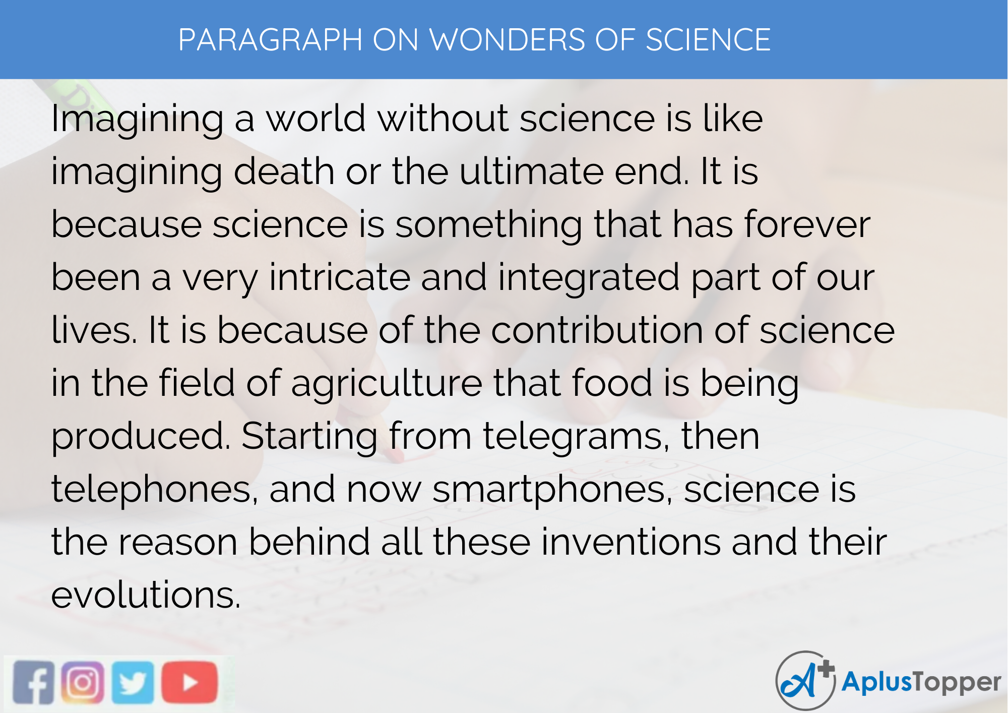 Paragraph On Wonders Of Science For Classes 9, 10, 11, 12 And Competitive Exams Students