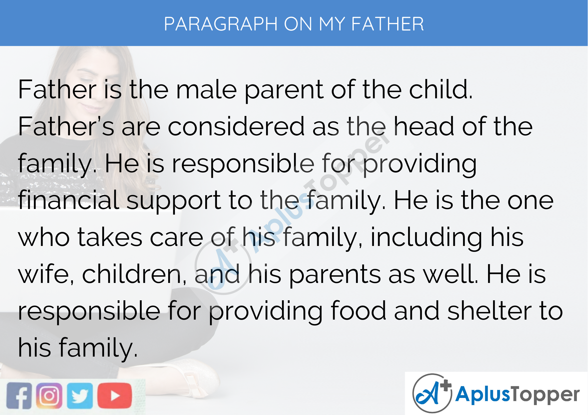 biography of my father class 7 pdf in english