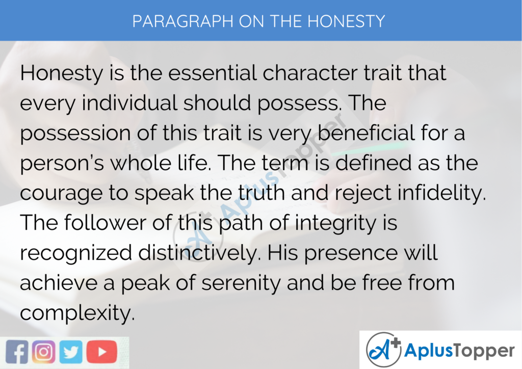 essay on honesty and integrity