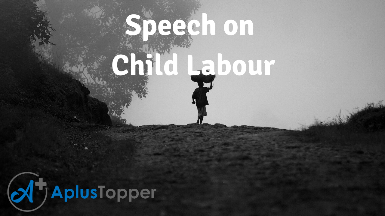 speech child labour 100 words