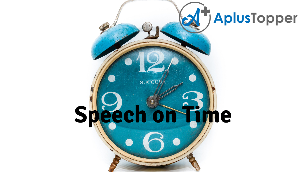 speech on time for students