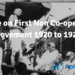 Article on First Non Co-operation Movement 1920 to 1922