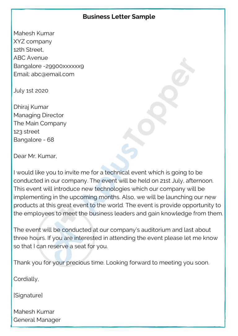 Business Letter Sample 768x1086