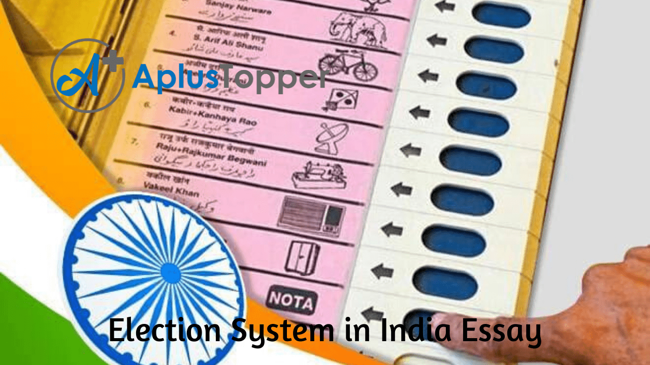 essay election in india