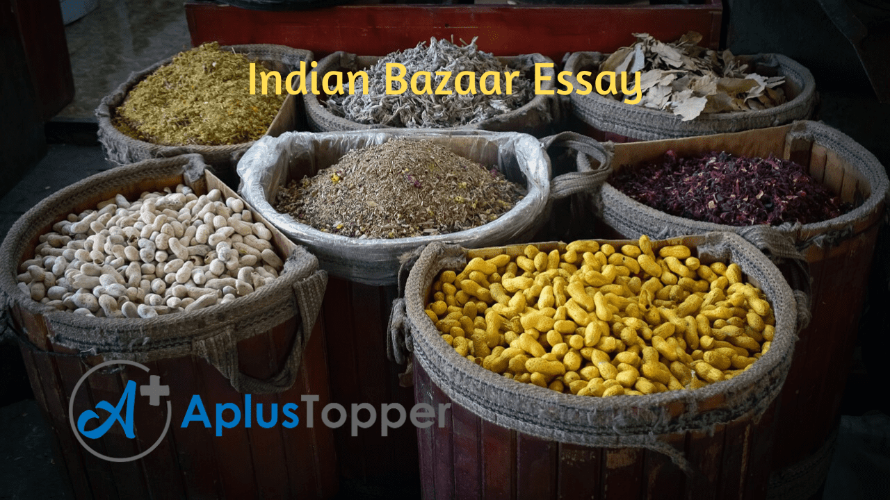 essay about food bazaar