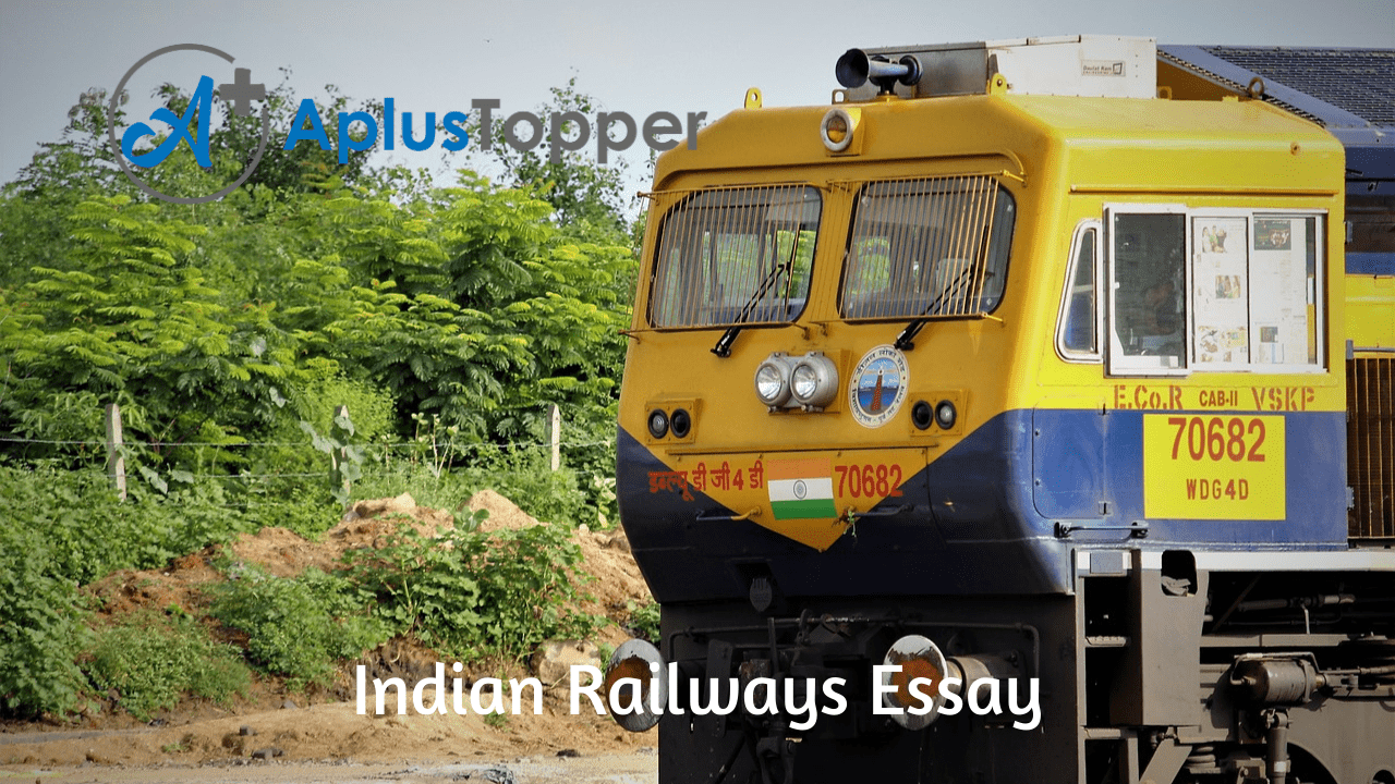 essay on railways for class 6