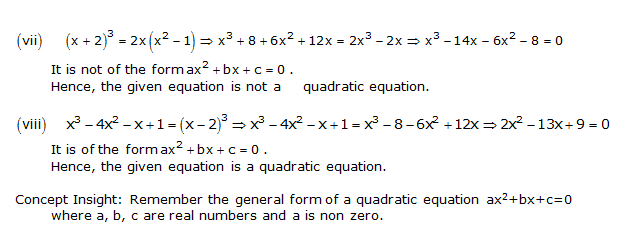 NCERT Solutions for Class 10 Maths Chapter 4 Quadratic Equations 2